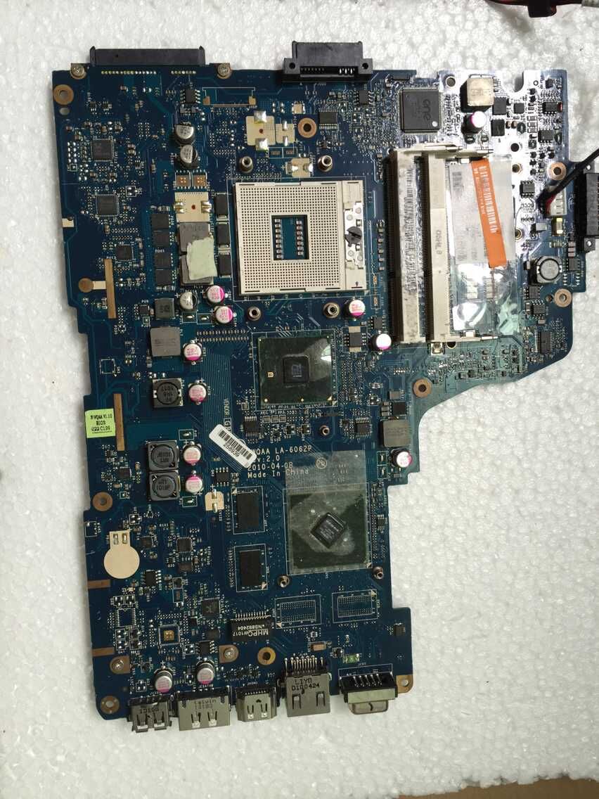 K000104400 Intel Laptop Motherboard Für Toshiba Satellite A665